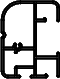 Cross-section of profile