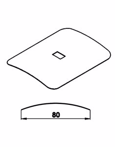 Drawing of Cetta Flexi 80